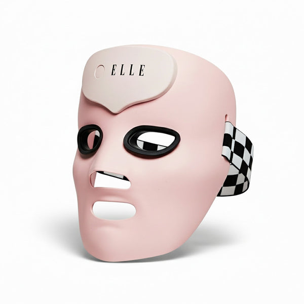 Elle LED Mask Radiance Boost Pro Facewear Pink Colour