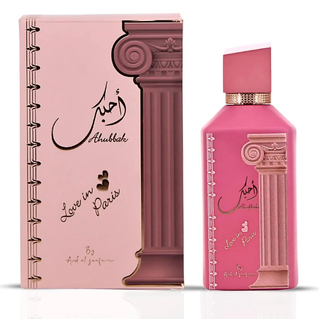 Ard Al Zaafaran Ahubbak Love In Paris Unisex Eau De Parfum 100ML