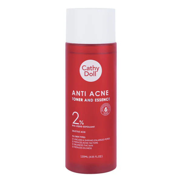 CATHY DOLL Anti Acne Toner Essence 2% Salicylic Acid 120Ml