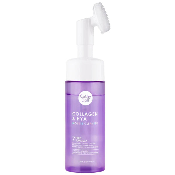 CATHY DOLL Collagen And Hya Mousse Cleanser 150 Ml