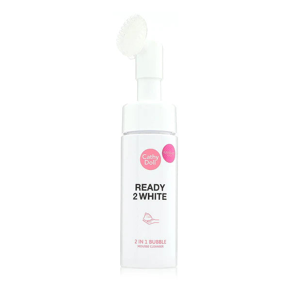CATHY DOLL Ready 2 White 2In1 Bubble Mousse Cleanser - 120Ml