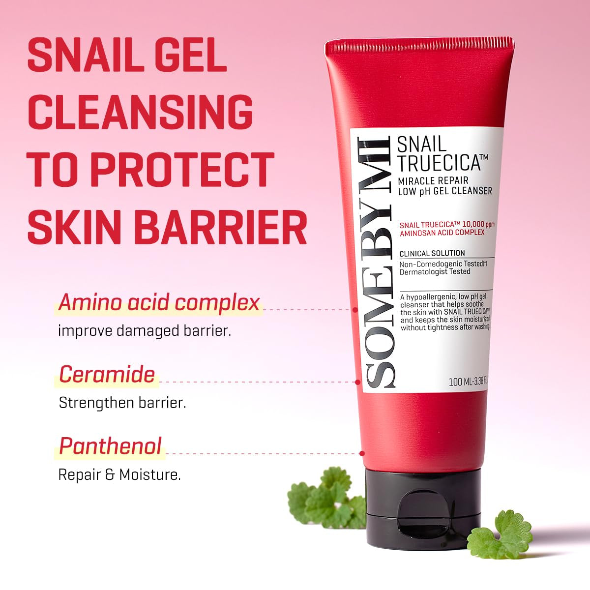 Some By Mi - Snail Truecica Miracle Repair Low pH Gel Cleanser – 100 ML