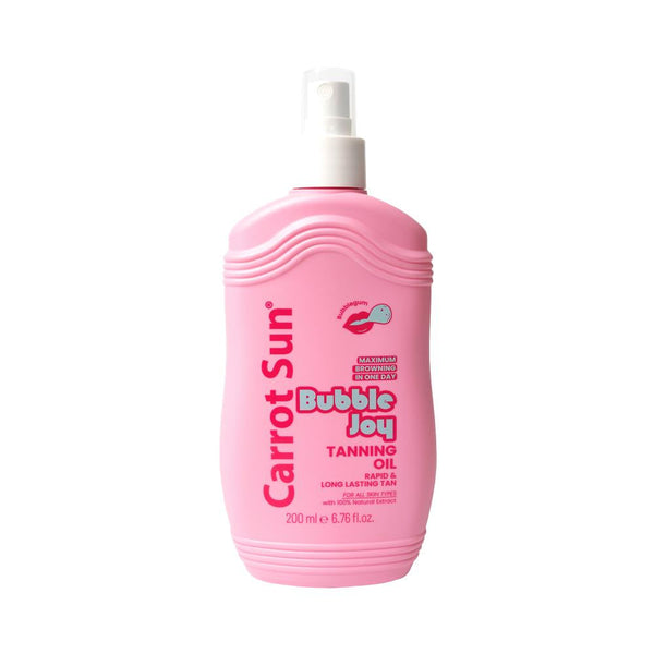 Carrot Sun Tanning Oil - Bubble Joy 200ml