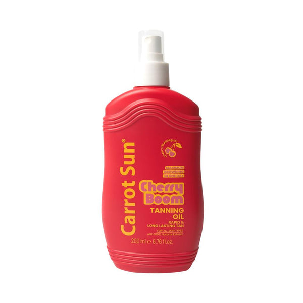 Carrot Sun Cherry Boom Tanning Oil 200ml