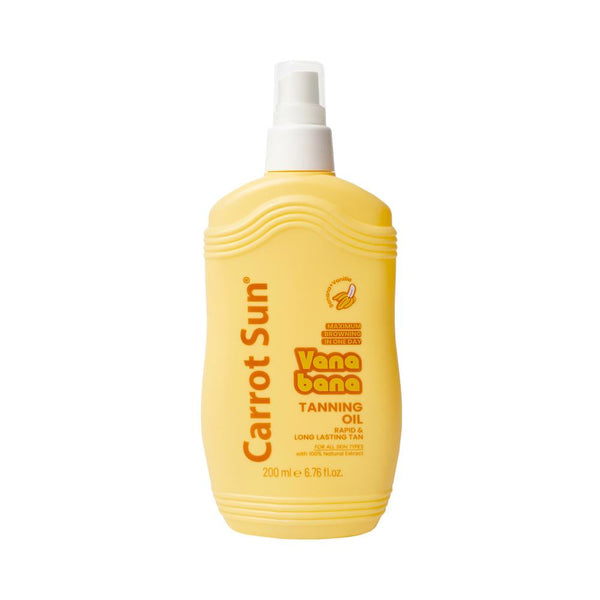 Carrot Sun Tanning Oil Banana & Vanilla 200ml