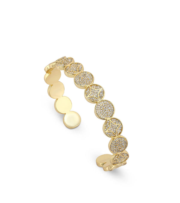 Sonrisa Silver - Gold Stars Bracelet