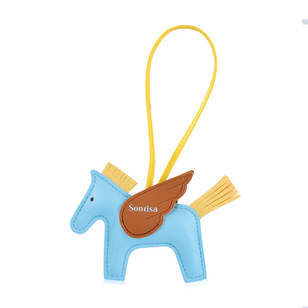 Sonrisa Bag Charm - Baby Blue
