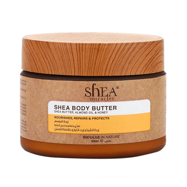 Shea Miracles Shea Body Butter Almond Oil and Honey 150Ml