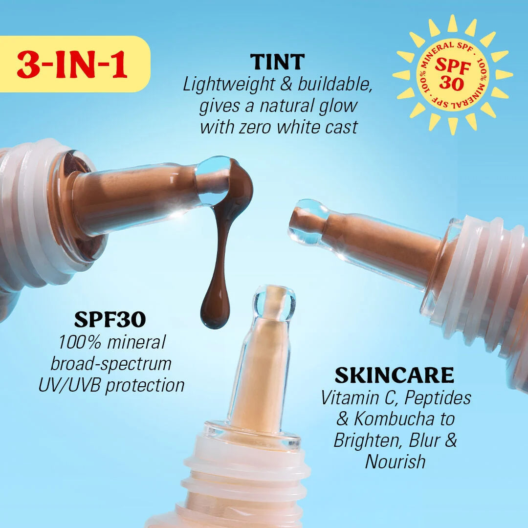 كريم تينت سانديو سوبر ديوي بعامل حماية SPF30 من ريفولوشن