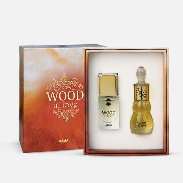 Ajmal Wood In Love Edp 14ML + Concentrated Perfume Oil 12ML