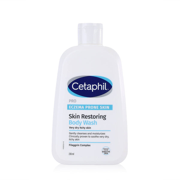 Cetaphil Pro Eczema Prone Skin Restoring Body Wash 236ml