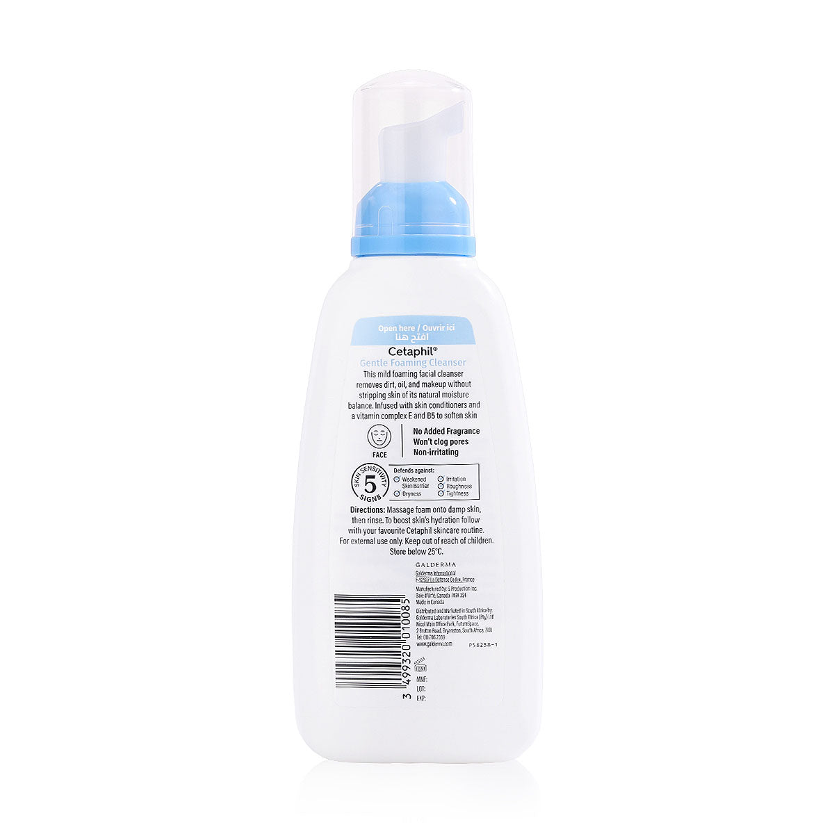 Cetaphil Gentle Skin Foaming Cleanser 236ml