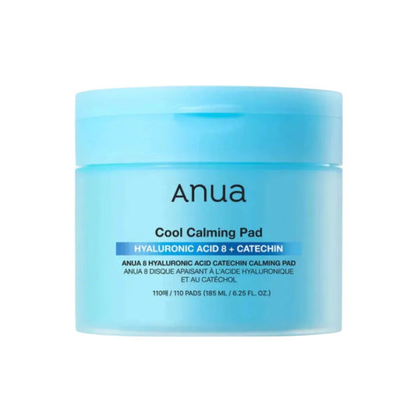 Anua 8 Hyaluronic Acid Catechin Calming Pad 110 Pads / 185ml