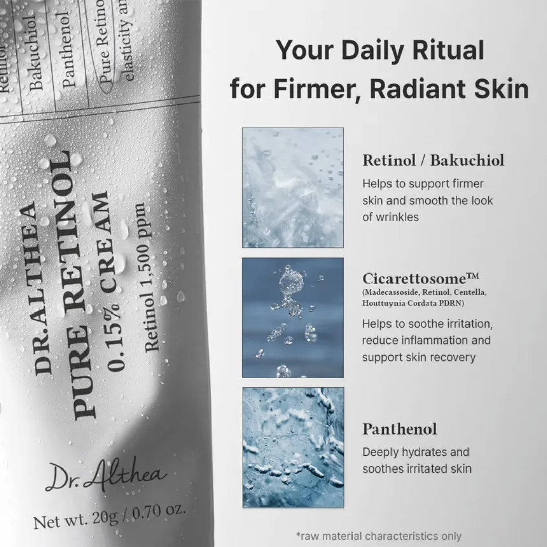 Dr. Althea Pure Retinol 0.15% Cream 20g
