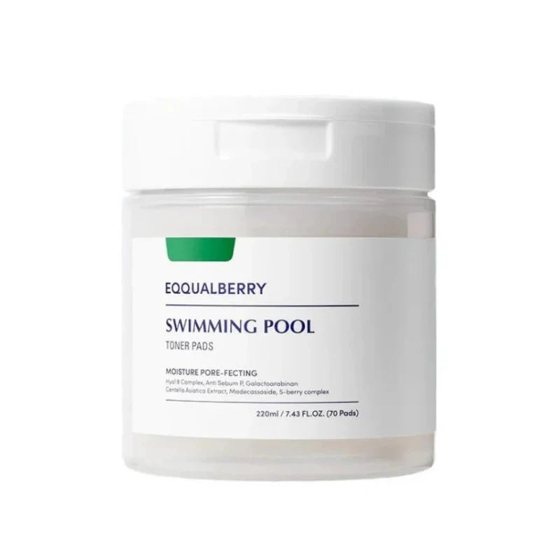 EQQUALBERRY Swimming Pool Toner Pads 70 Pads / 220ml