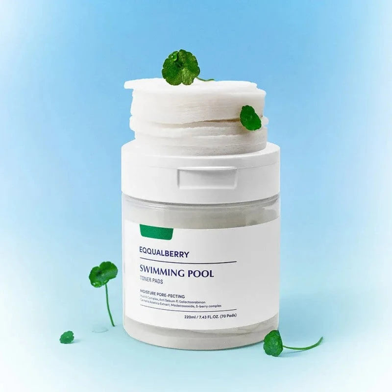 EQQUALBERRY Swimming Pool Toner Pads 70 Pads / 220ml