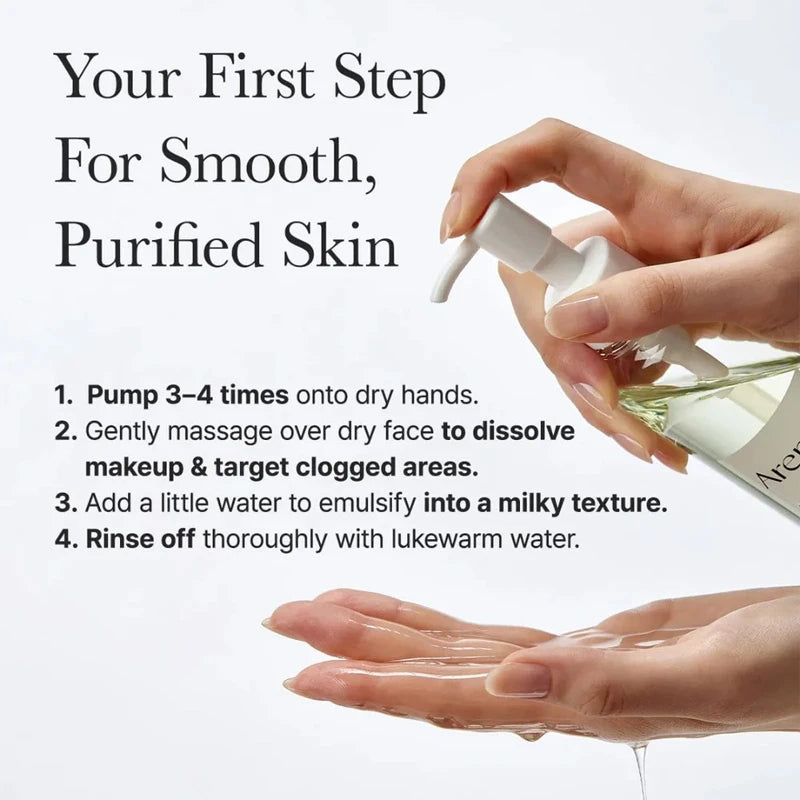 Arencia Pore Melt Mochi Cleansing Oil 200ml