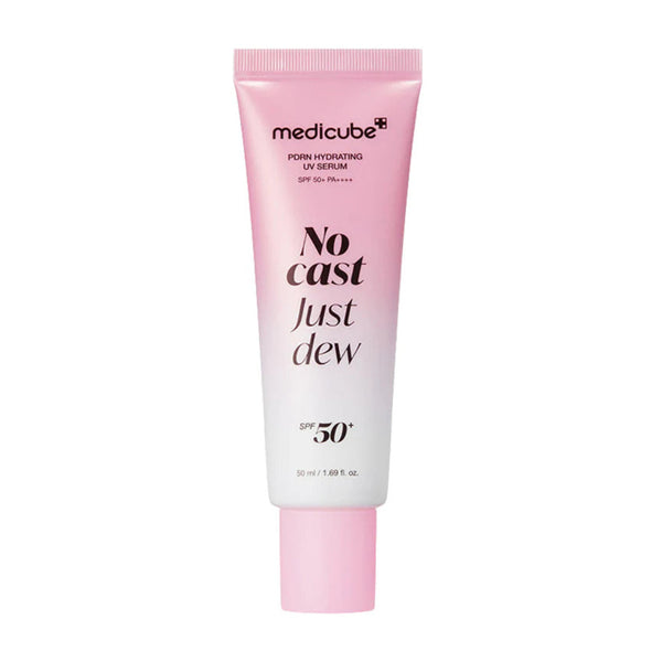 Medicube No Cast Just Dew PDRN Hydrating UV Sun Serum SPF 50+ PA++++ 50ml