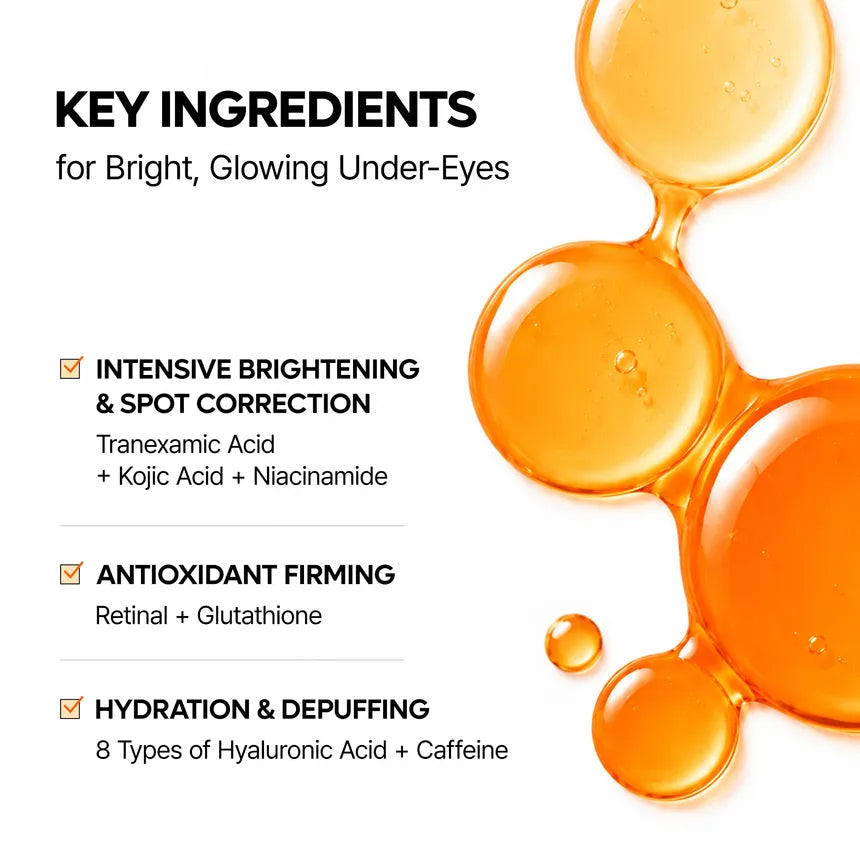 Dr.Melaxin TX-Kojic Acid Retinal Eye Patch 60 Patches