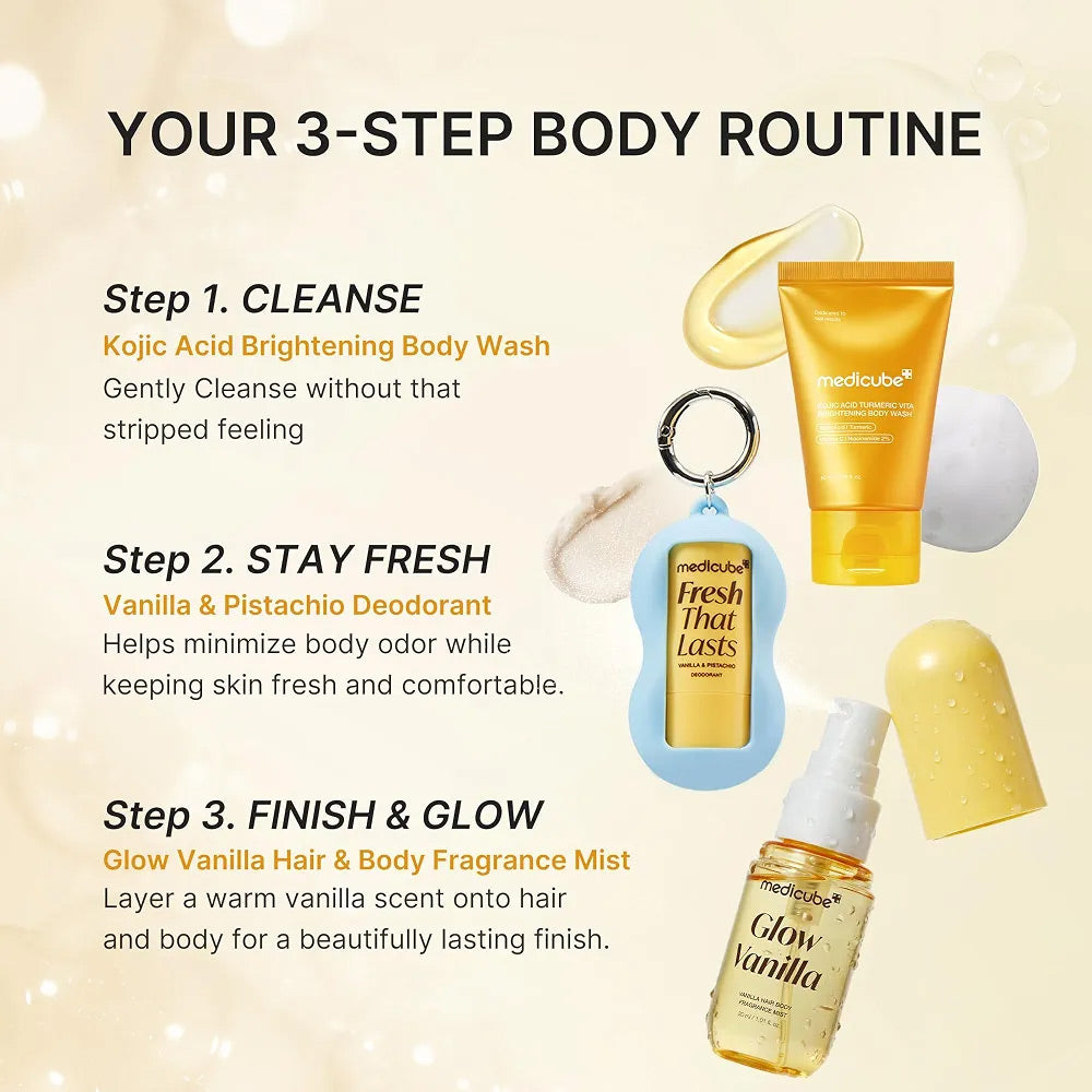 Medicube Fresh Glow Travel Body Kit