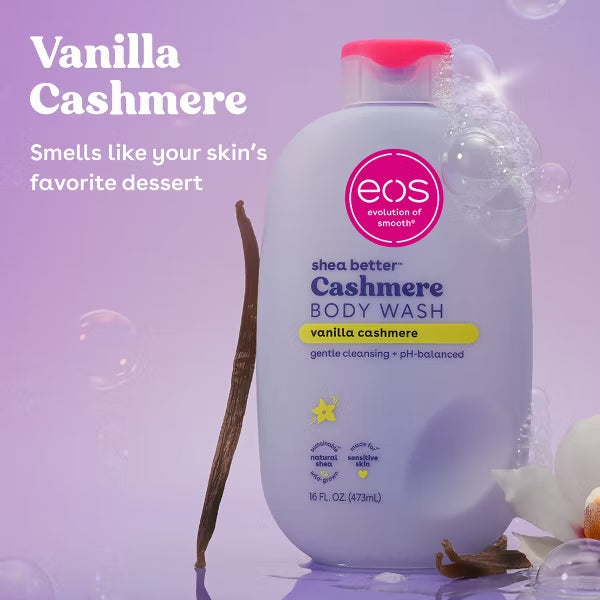 Eos Shea Better Vanilla Cashmere Body Wash 473ml
