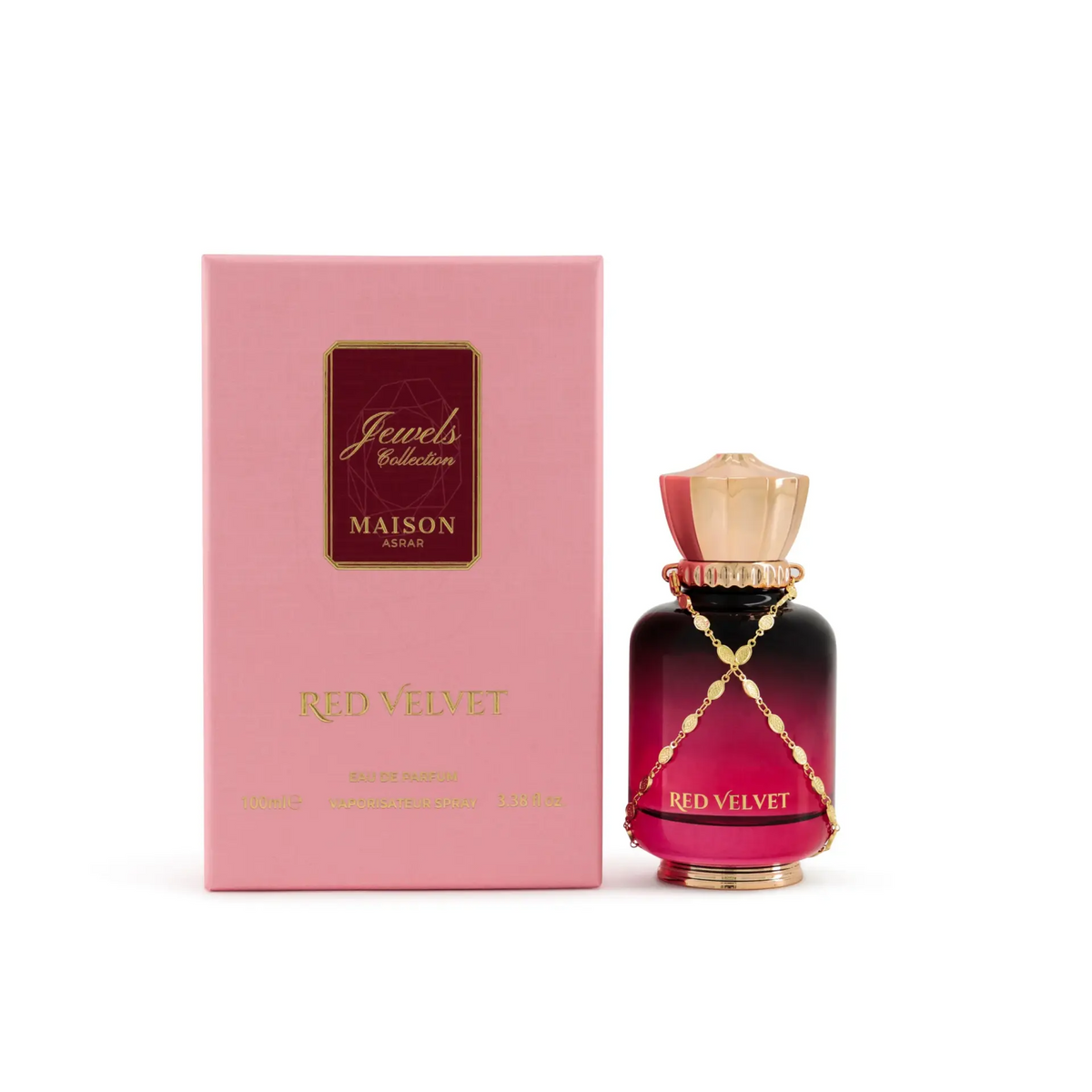 Maison Asrar Red Velvet Eau de Parfum for Women 100ml