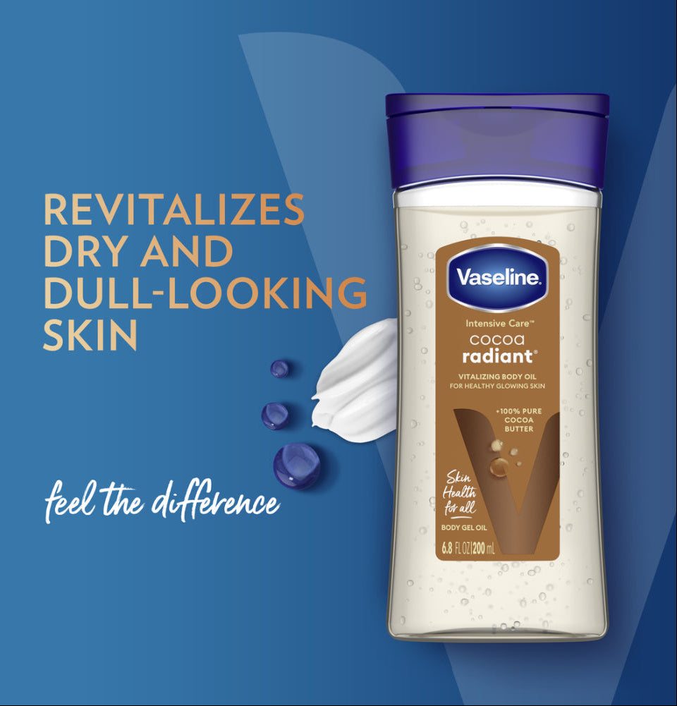Vaseline Intensive Care Cocoa Radiant Body Oil 200ml