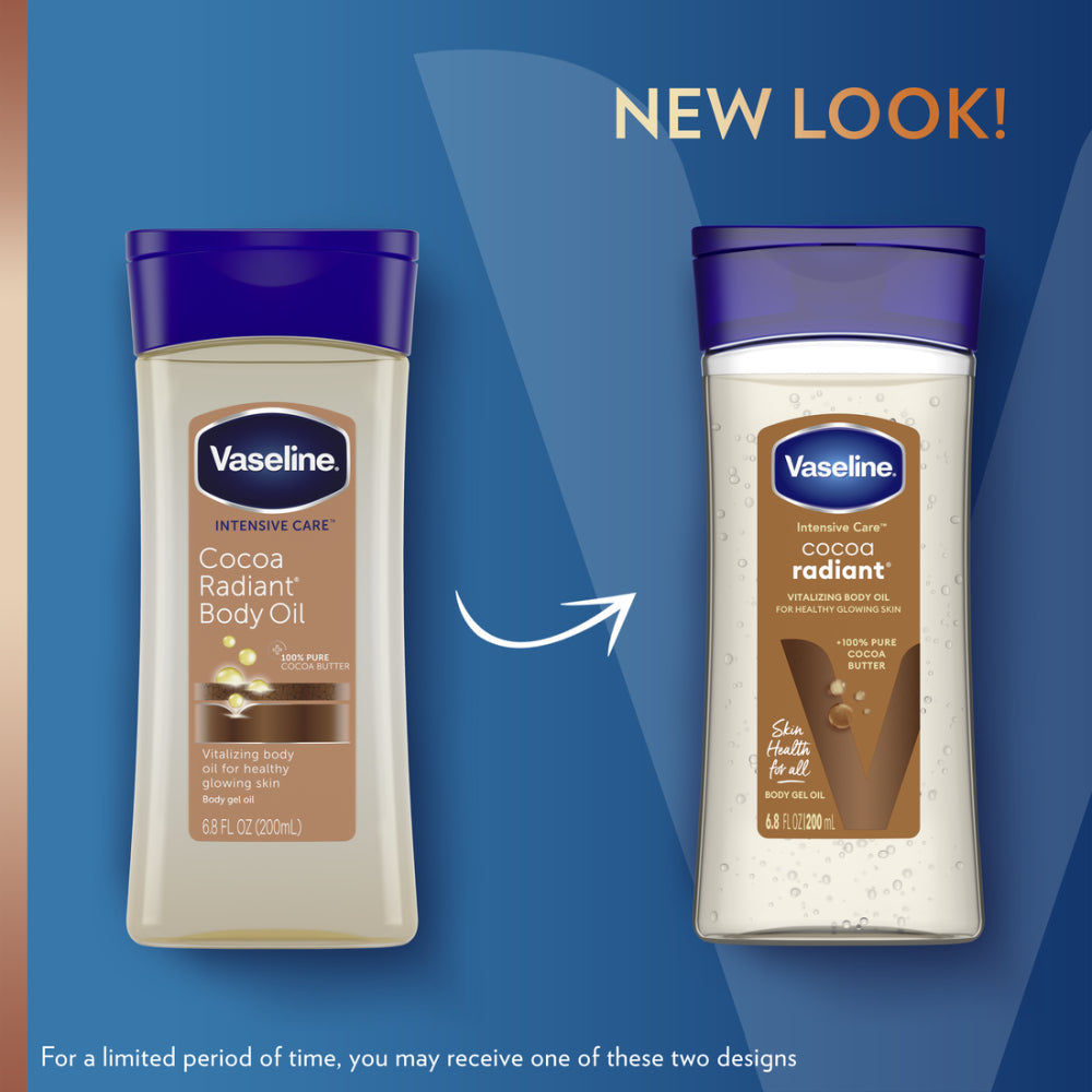 Vaseline Intensive Care Cocoa Radiant Body Oil 200ml