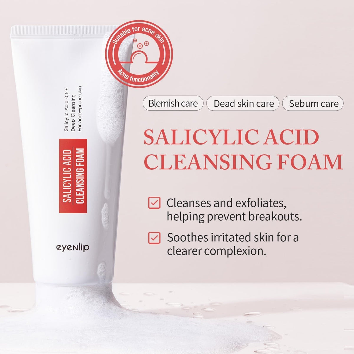 EYENLIP Salicylic Acid Cleansing Foam 150ml