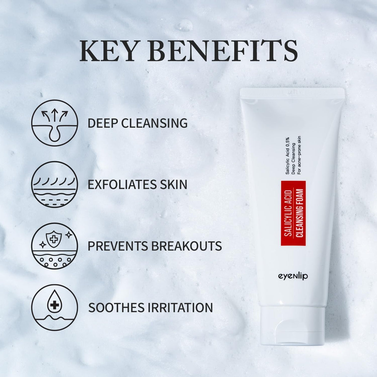 EYENLIP Salicylic Acid Cleansing Foam 150ml