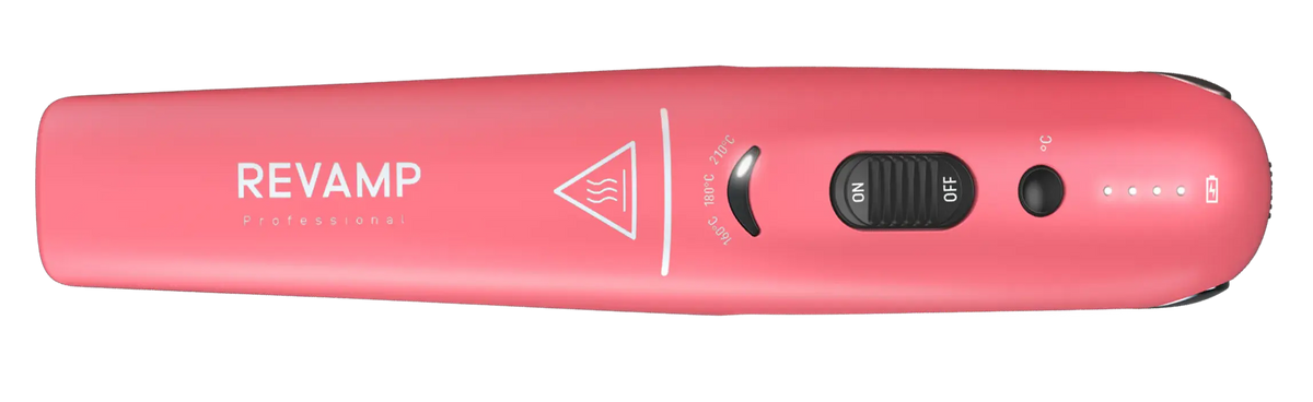 Revamp - Liberate Cordless Compact Hair - Straightener - Pink