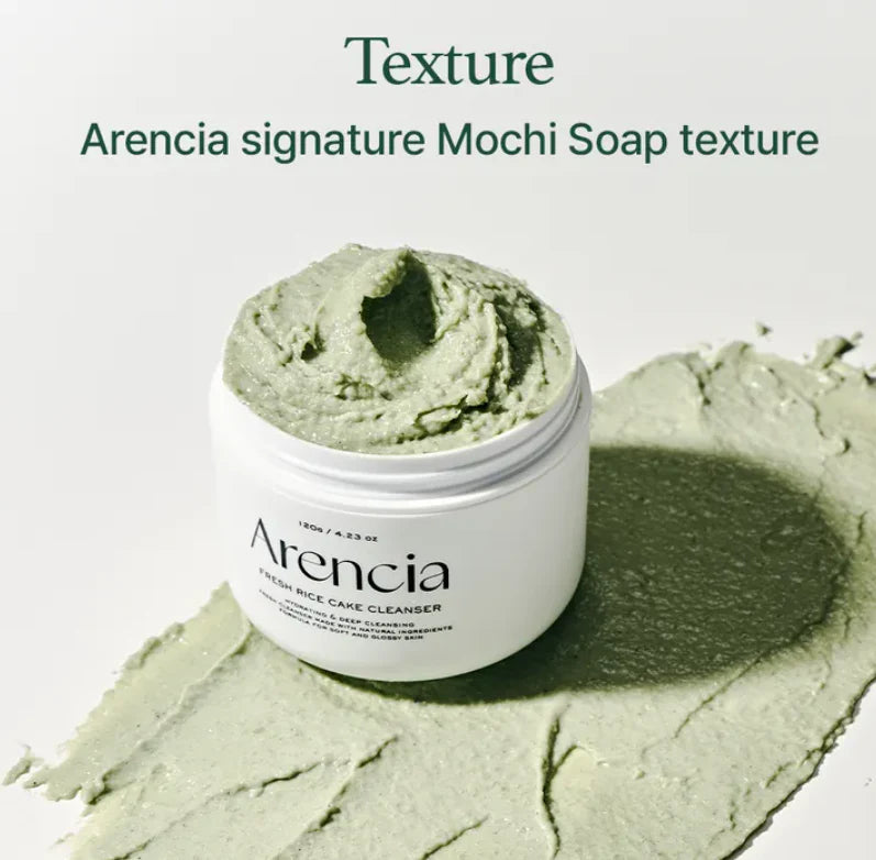Arencia Fresh Green Rice Mochi Cleanser 120g