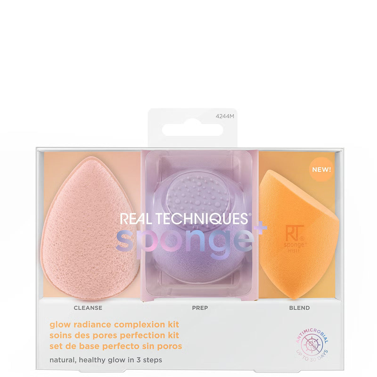 Real Techniques - Sponge Pro-Glow Radiance Complexion Kit