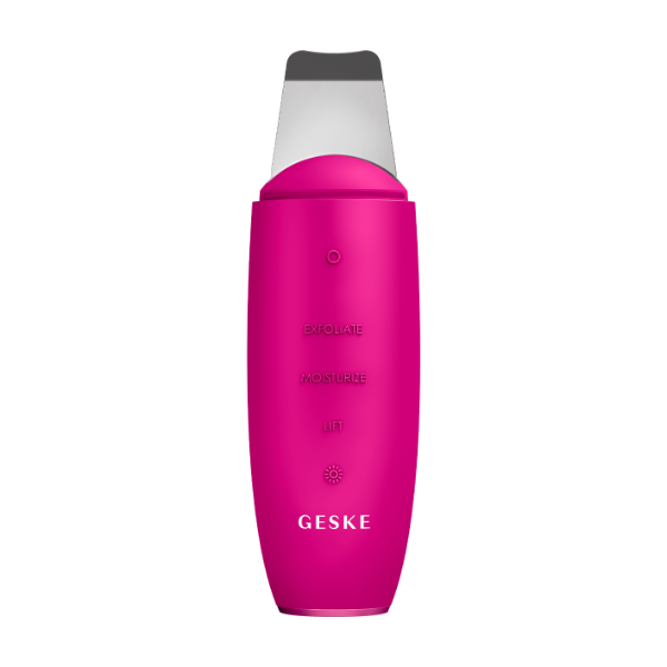 Geske Face Care - MicroCurrent Skin Scrubber Black Head Remover - 9 in 1 Magenta