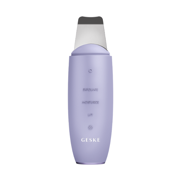 Geske Face Care - MicroCurrent Skin Scrubber Black Head Remover - 9 in 1 Purple