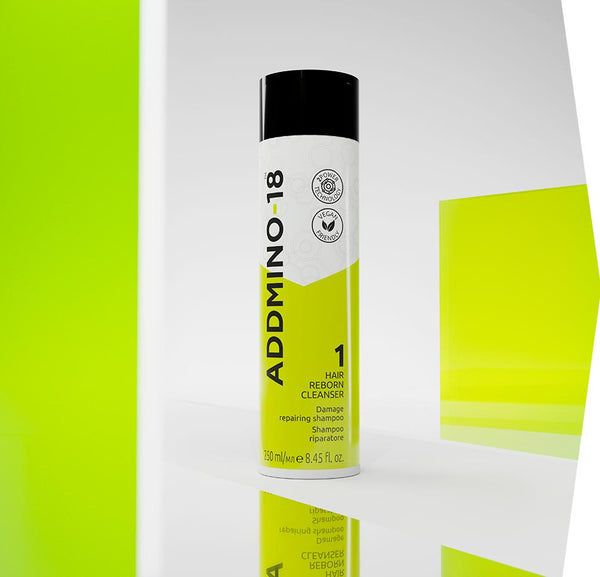 Addmino-18 - (1) Hair Reborn Cleanser - Damage Shampoo - 250ml