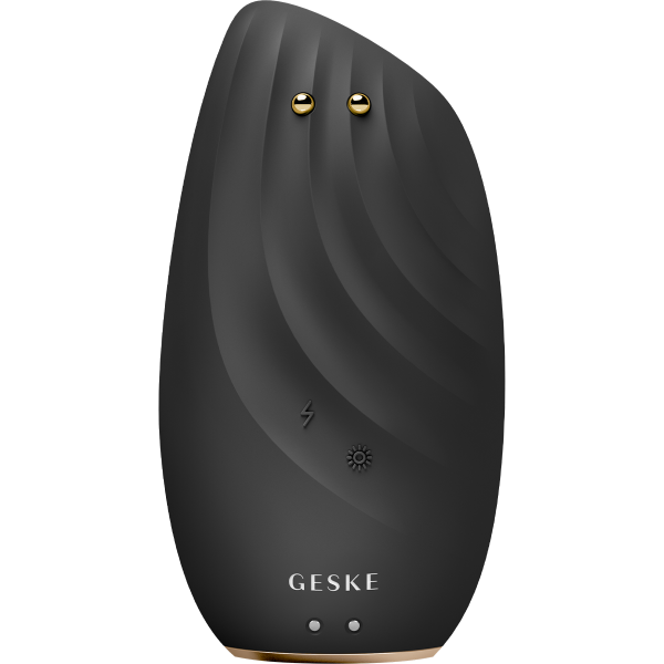 Geske Face Care -  Sonic Thermo Facial Brush & Face lifter - 8 in 1 Gray