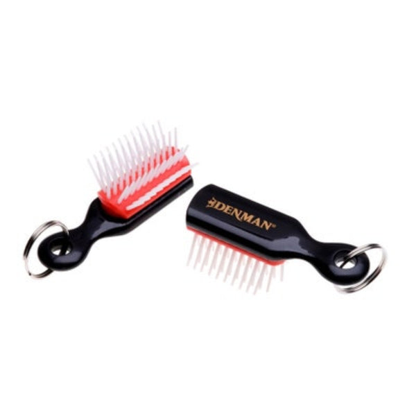 Denman Mini Keyring Brush Black
