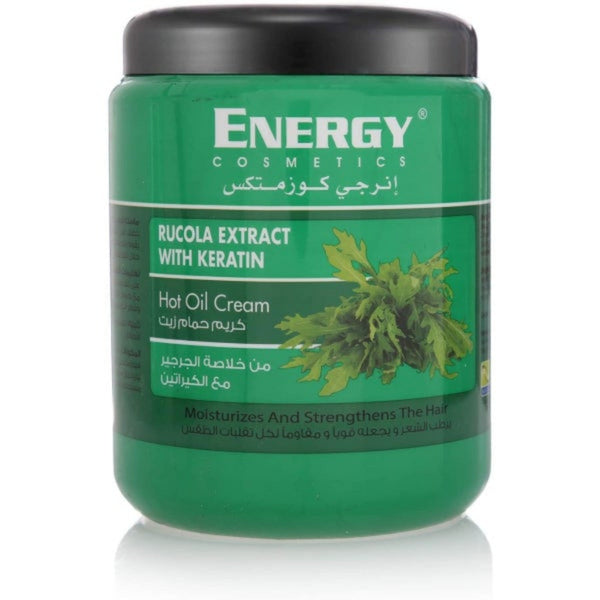Energy Cosmetics Keratin Hot Oil Hair Cream Rucola 1000Ml