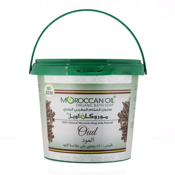 Moroccan Oil Organic Bath Soap Bucket -Oud  850Ml