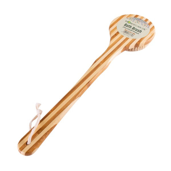 Moroccan Oil Bath Brush- Long Handle-199Bs
