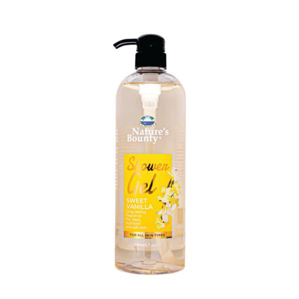 Nature's Bounty Sweet Vanilla Shower Gel 1000Ml