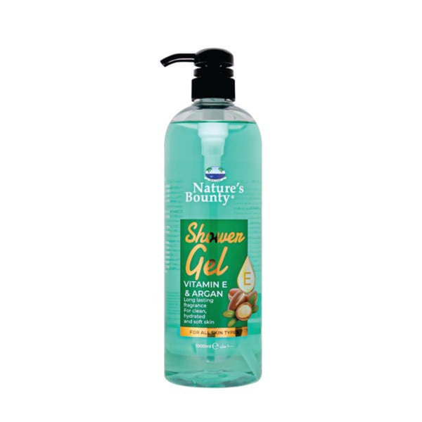 Nature'S Bounty Vitamen E & Argan Shower Gel 1000Ml