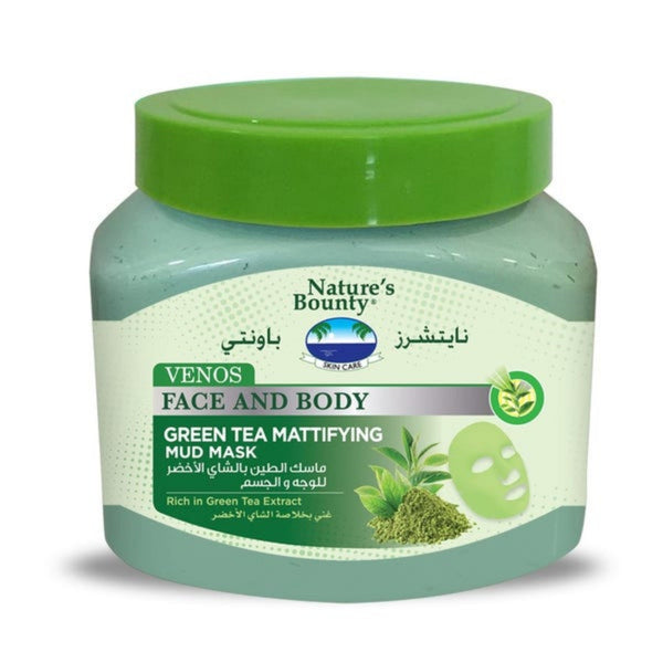 Nature'S Bounty Venos Mattifying Mudmask Green Tea 560Ml