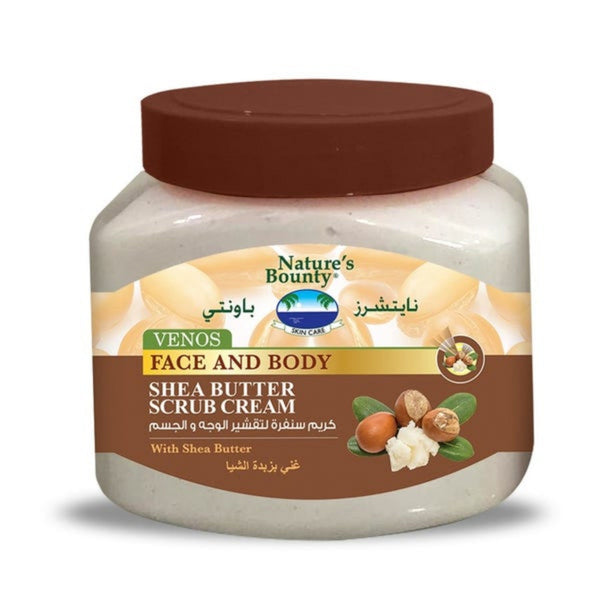 Nature's Bounty Venos Scrub Cream Shea Butter 560ml
