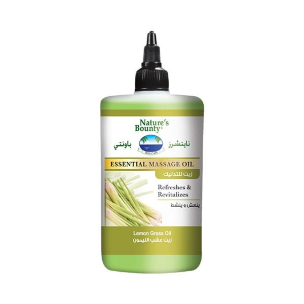 Nature's Bounty Venos Massage Oil Lemon Grass 300Ml