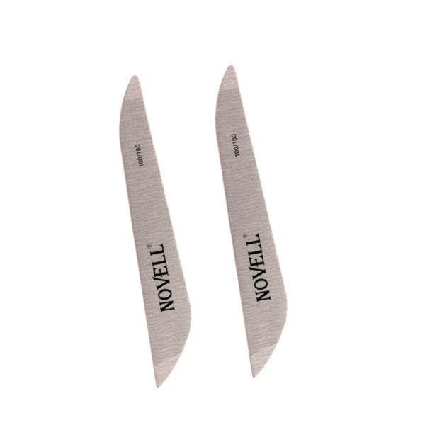 Novell Nail File Wing Zebra 100/180 - 2pcs Pack