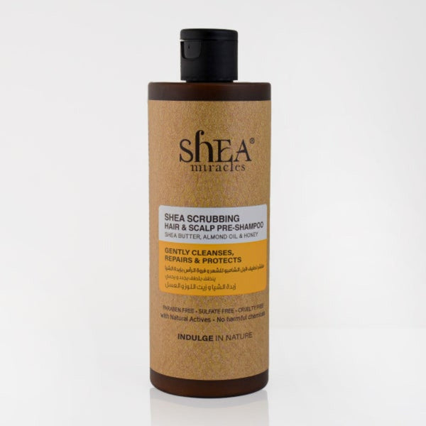 Shea Miracles Shea Scrubbing Hair & Scalp Pre-Shampoo 300Ml