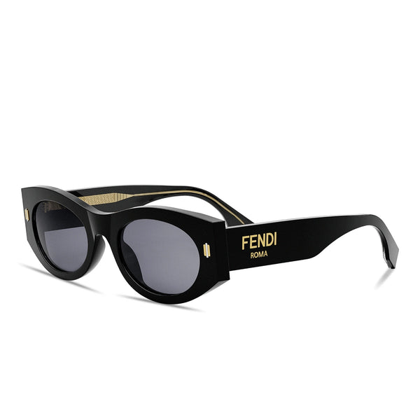 نظارات شمسية نسائية FENDI-FE40125l-01V مقاس 52