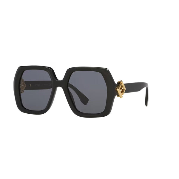 نظارة شمسية نسائية FENDI-FE40139l-01V مقاس 53